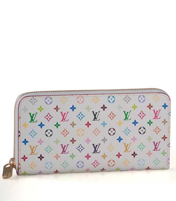 1:1 Copy Louis Vuitton Monogram Multicolore Zippy Wallet N93710 Replica